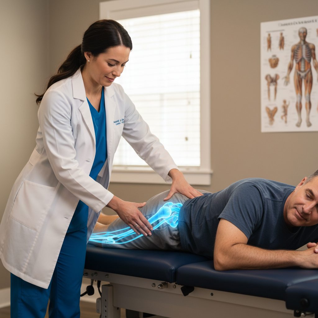 leg pain from sciatica chiropractor