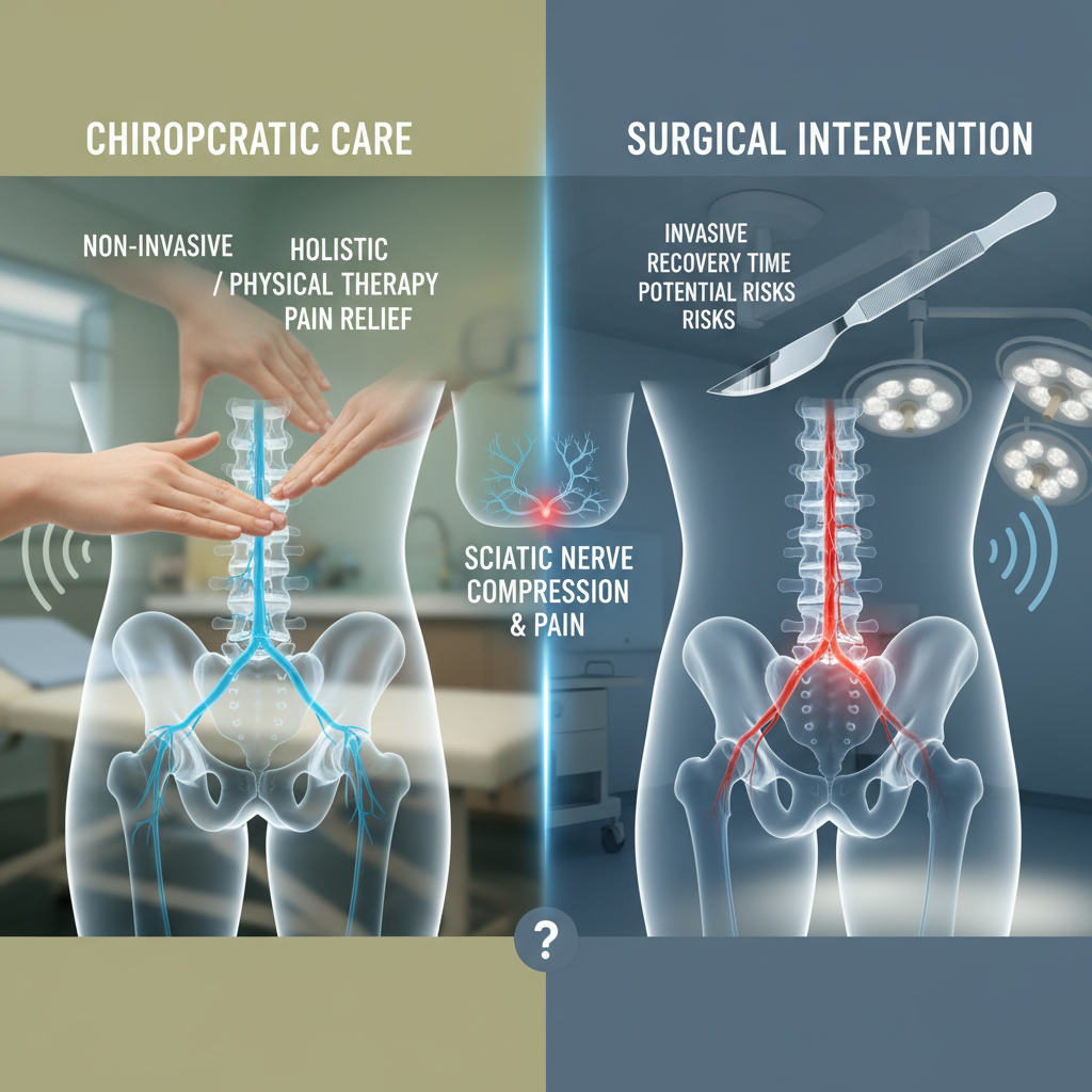 chiropractic vs surgery for sciatica